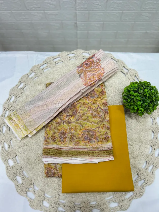 Churidhar set - Mustard Yellow